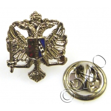1st Queens Dragoon Guards Lapel Pin Badge (Metal / Enamel)